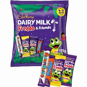 Cadbury Dairy Milk Freddo  Friends Treatsize Chocolate Bag 191g