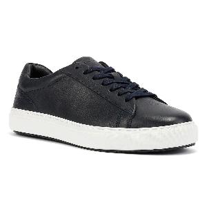 Enjoy 13 Discount on Ben Sherman Ace Cupsole Navy Leather Trainers
