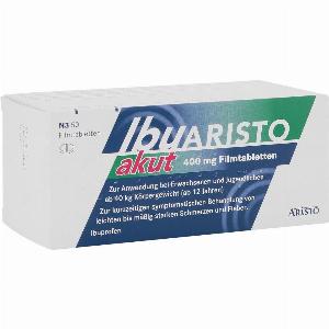 Ibuaristo Akut 400 mg Filmtabletten 50 Stück jetzt nur 263  67