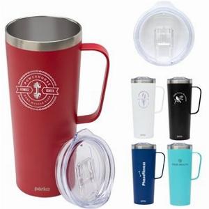 12 Promotional Perka Winston 28 oz Double Wall Stainless Steel