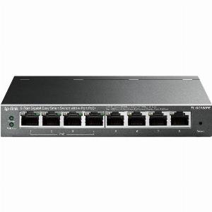 Switch 8p gigabit di cui 4p poe e tplink metal case