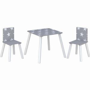 Kidsaw Star Table  Chairs SetGrey