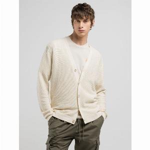 Cardigan Regular En Coton