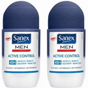 Enjoy a 15 Discount on Sanex Active Control RollOn Deodorant for Men 2 x 50ml