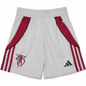 Adidas Bellingham Tiro Enfant  Shorts Gris  Taille 123  129 CM  Poly Mesh
