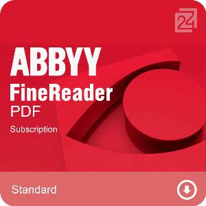 ABBYY Finereader PDF 16 Standard Subscription 1 An GOVNPOEDU