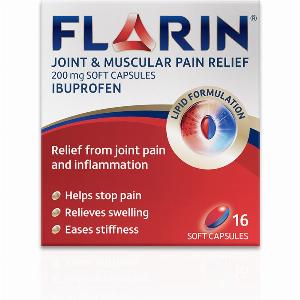 Flarin Joint  Muscle Pain Relief 16 Capsules Previously 695 Now 625 10 Off