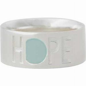 Bague HOPE en argent  prix réduit à 2450  au lieu de 120