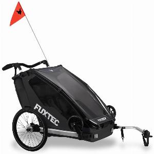 Risparmia l8 su FUXTEC FXFA1 carrello bici sportivo convertibile per bambini in nero