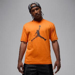 Nike Jordan Brooklyn Mens TShirt  Orange  Cotton