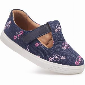 Cosyfeet Elsie Womens Extra Wide Fabric Shoes for Swollen Feet