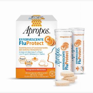 Sconto del 22 su Apropos Fluprotect Vitamina C Effervescente 20 Compresse