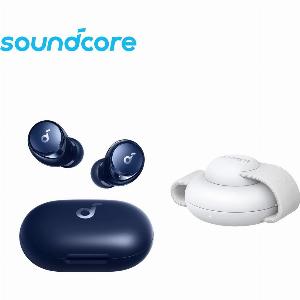 Space A40  LongLasting Noise Cancelling Earbuds  Anker MagGo Wireless Charging Station 3in1 Foldable Pad