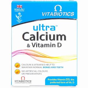 Enjoy 13 Discount on Vitabiotics Ultra Calcium Vitamin D 30 Tablets