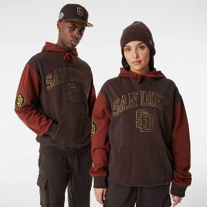 New Era MLB San Diego Padres Oversized Sweatshirt À Casquetteuche Marron