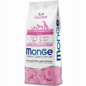 Monge adulti tutte le razze maiale riso e patate 12000 g ora 4605