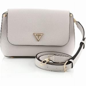 Guess Meridian Überschlagtasche cremeweiß