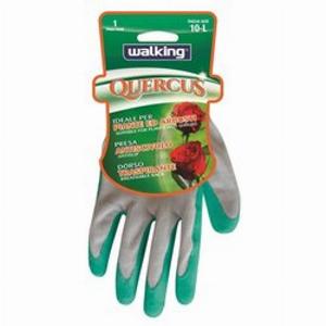 Guanti lavoro QUERCUS Grigio e Verde taglia XL 10 013988
