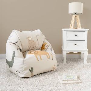 Debenhams rucomfy Beanbags rucomfy Indoor Safari Snuggle Chair Bean Bag Kids Armchair Seat 7081442316440