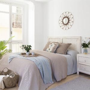 40 Rabatt auf Soho Kopfteil aus Araukarienholz in Weiß für Bett 150160