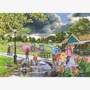 The House of Puzzles Puddles  500 Piece Jigsaw Puzzle