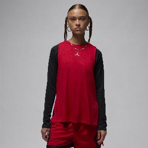 Nike Jordan Sport Womens Diamond Tank Top  Red  PolyesterCottonRayon