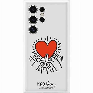 Samsung Keith Haring Suit Case for Galaxy S24 Ultra in Transparent