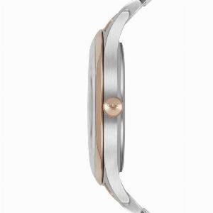 Emporio Armani AR11044 Lambda Silver Dial Mens Watch