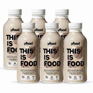 yfood Ready to Drink Complete Meal Cold Brew Coffee 500ml x 6