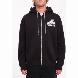 Volcom Sweat à capuche zippé Watanite  BLACK