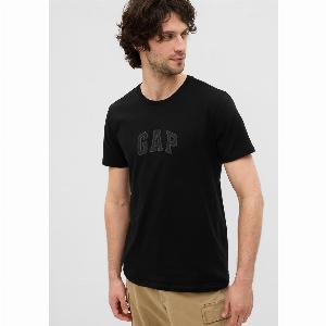 Sconto del 14 su tshirt GAP in cotone nero con logo taglia L
