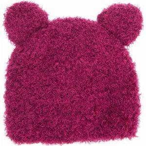 Strickset Mütze Katze beere