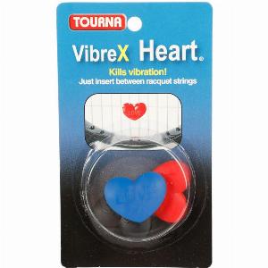 Tourna Vibrex Heart Antivibrateur Pack De 3RougeNoir