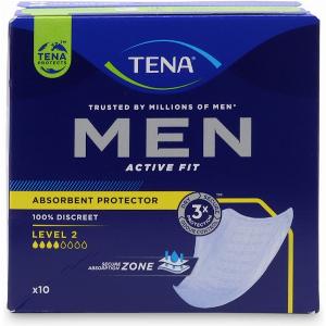 Tena Men Active Fit Absorbent Protector Level 2 10 Pack