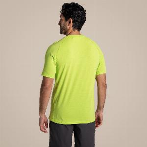 Craghoppers Mens Dynamic Short Sleeved TShirt Limewave