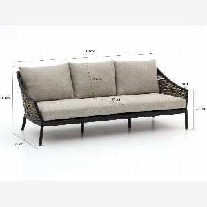 11 Rabatt auf das 3Sitzer Gartensofa Milou von Apple Bee 203 cm