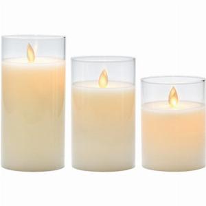 Home Collection Flameless LED Glass Candles