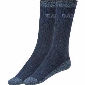 Caterpillar Chaussettes de travail thermiques homme bleu foncé 3942
