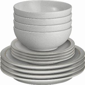 Half Price Dove Grey 12Piece Dinner Set Available Now