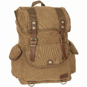 25L MFH Rucksack Pure Trash Canvas in Braun jetzt 3290  vorher 3495  6  Rabatt