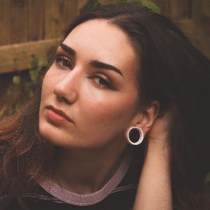 White Silicone Double Flare Tunnel