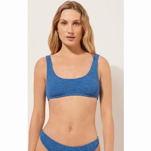 Calzedonia Haut de maillot brassière Crinkle Waves Femme Taille L  4