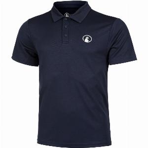 Économisez 17  sur le polo bleu homme Quiet Please lors du tournoi