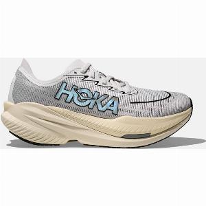 HOKA Mach X 2 Road Running Shoes in WhiteCosmic Grey Size 105