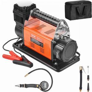 VEVOR 12 V HochleistungsLuftkompressor  mit digitalem Druckmesser Reifenfüllset tragbarer Reifenfüller mit 706 CFM 150 PSI OffroadLuftpumpe mit Adaptern für LKWs Autos SUVs Allradfahrzeuge und Wohnmobile