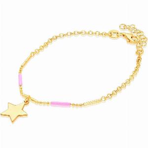Offerta Bracciale in Argento 925 per Donna con Charm Pendenti 29