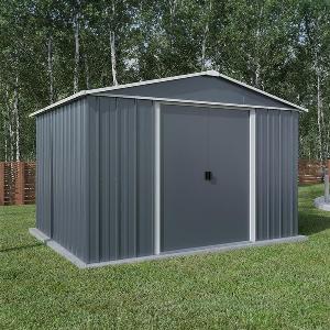 10 x 10 Yardmaster Castleton Anthracite Metal Shed 303m x 298m