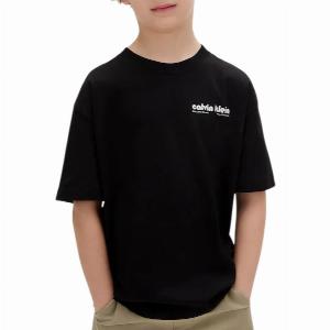 Calvin Klein Jeans Tshirt manica corta con logo nero