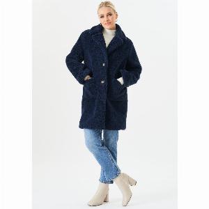 Enjoy 30 Discount on a Long Blue Faux Fur Teddy Overcoat