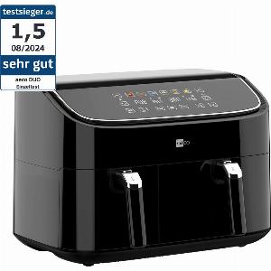 Jetzt 23 Rabatt auf den aeco DUO 9L Doppelkammer AirFryer sichern